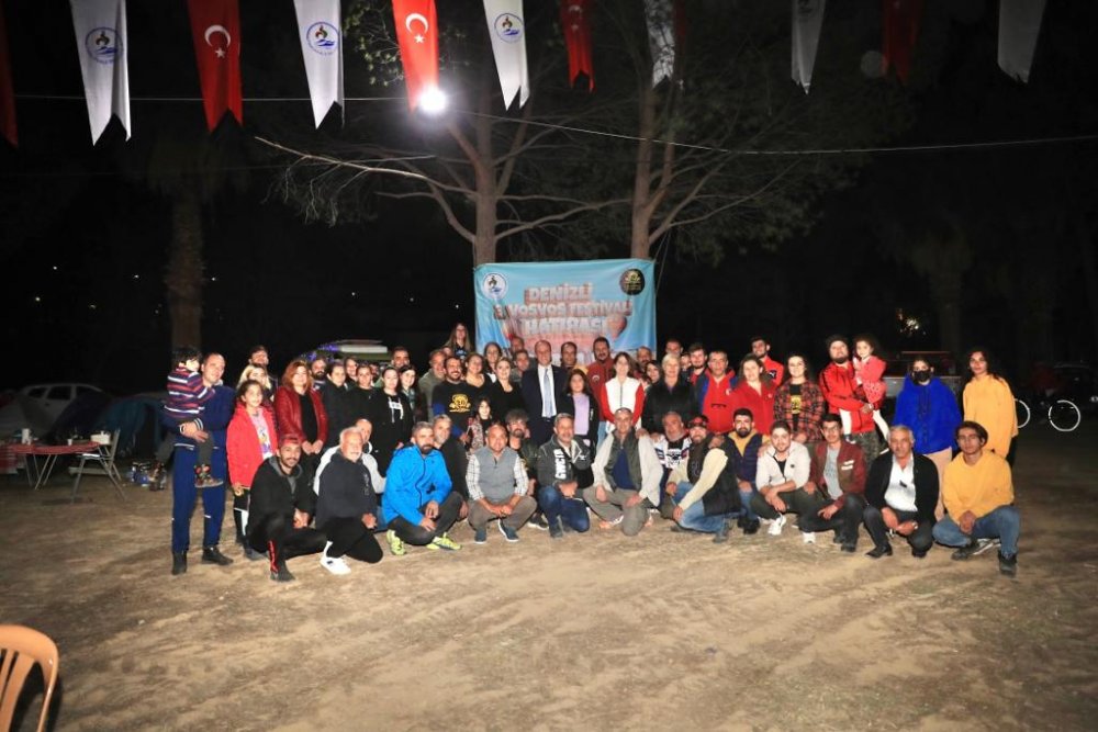 Pamukkale Belediyesinin destekleriyle yapılan vosvos festivali bu yıl 