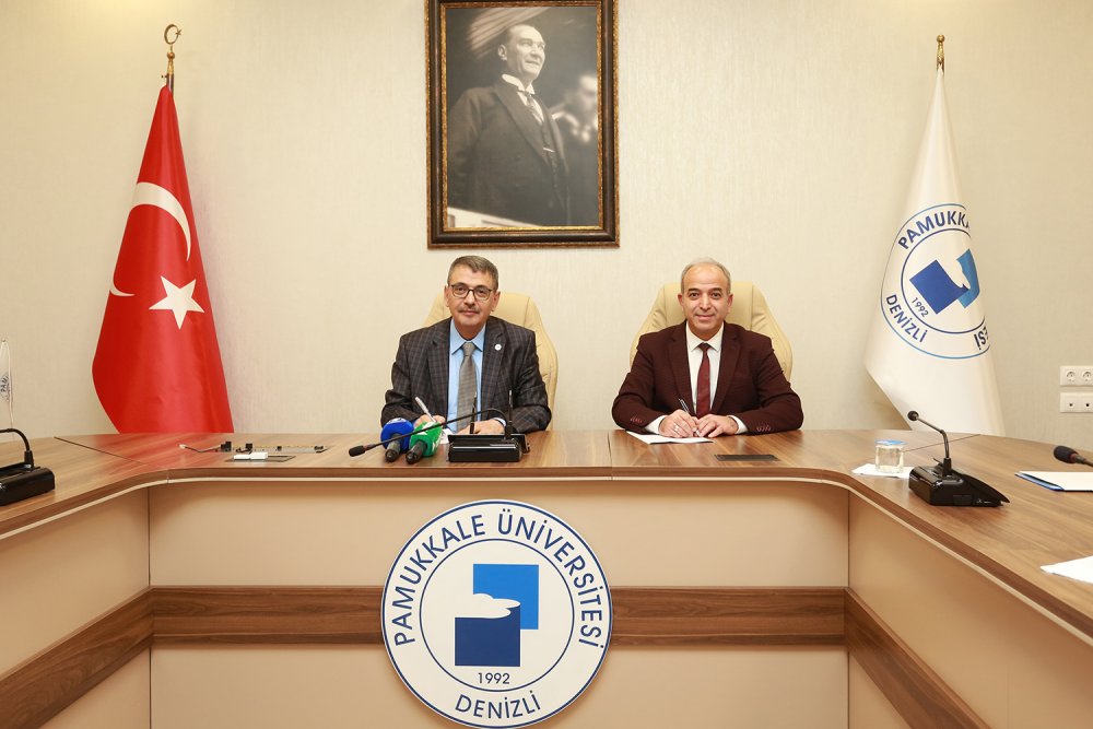 Pamukkale Üniversitesi Rektörlüğü ile Denizli Organize Sanayi Bölgesi (OSB) Müdürlüğü arasında imzalanan kurucu heyet protokolü ile OSB TEKNOKENT için ilk adım atıldı.
