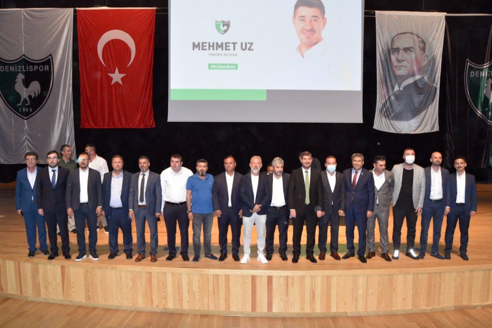 TFF 1. Lig ekiplerinden Denizlispor’un yapılan olağanüstü genel kurulunda mevcut Başkan Mehmet Uz güven tazeledi.
