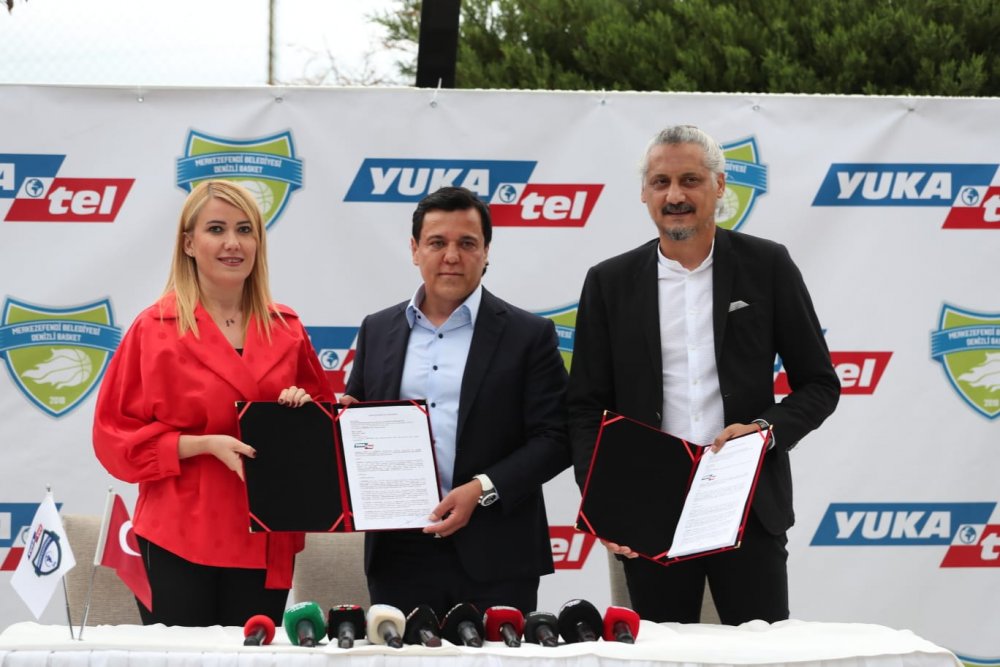 Gelecek sezon Türkiye Basketbol Süper Ligi’nde mücadele edecek Merkezefendi Belediyesi Denizli Basket, Yukatel firması ile isim sponsorluğu anlaşmasına vardı. 