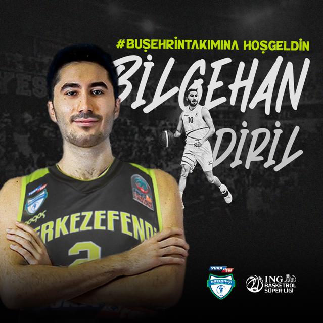 ING Basketbol Süper Ligi’nde bu sezon iddialı olmak isteyen Yukatel Merkezefendi Belediyesi Denizli Basket, geç oyuncu Bilhegan Diril’i kadrosuna kattı.